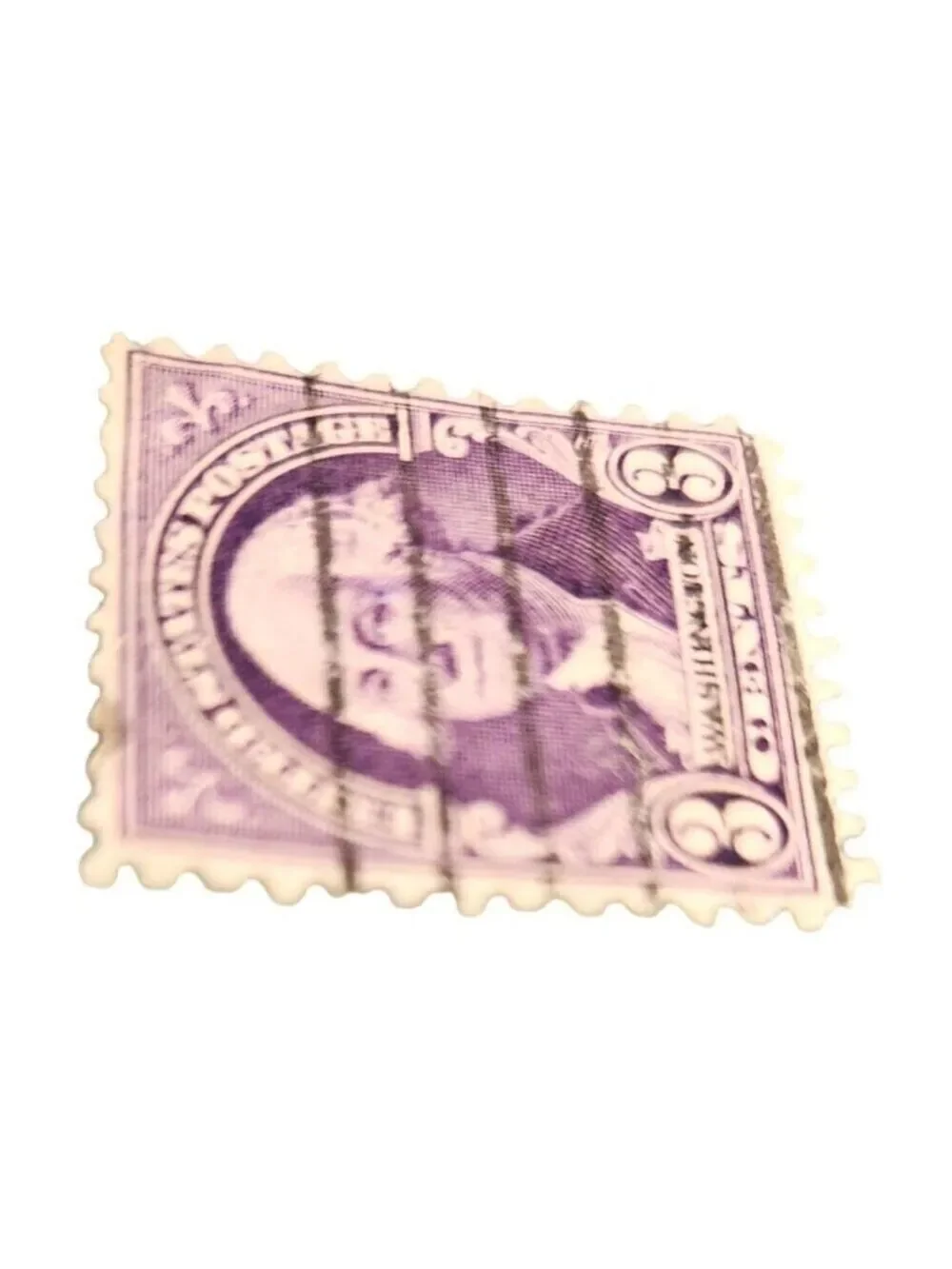 Vintage 1932 Washington 3¢ U.S. Postage Stamp Purple